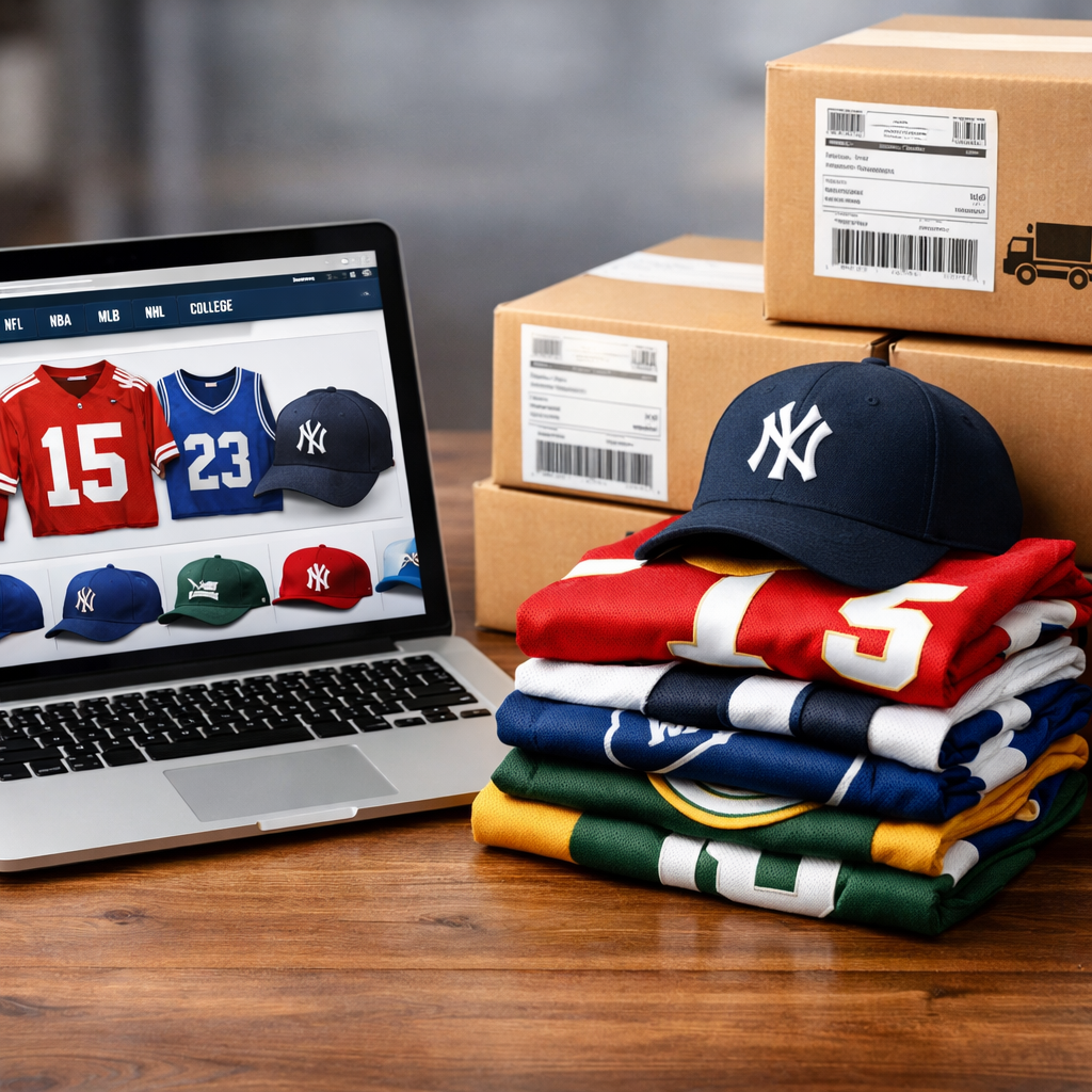 Best Places Online for Official Sports Fan Gear and Fast Shipping
