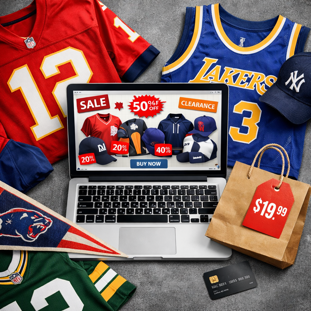 Best Places to Find Deals on Licensed Sports Merchandise