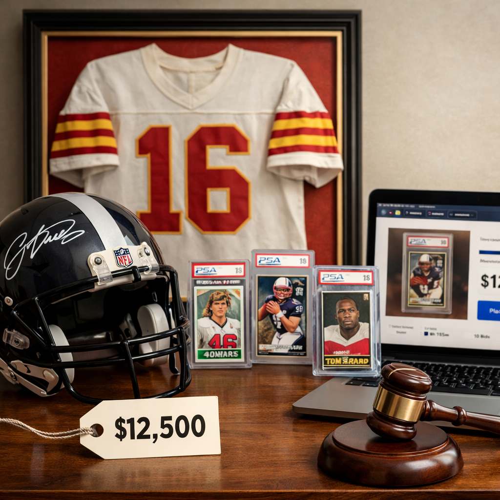 Best Places to Sell High-End Football Memorabilia in 2026
