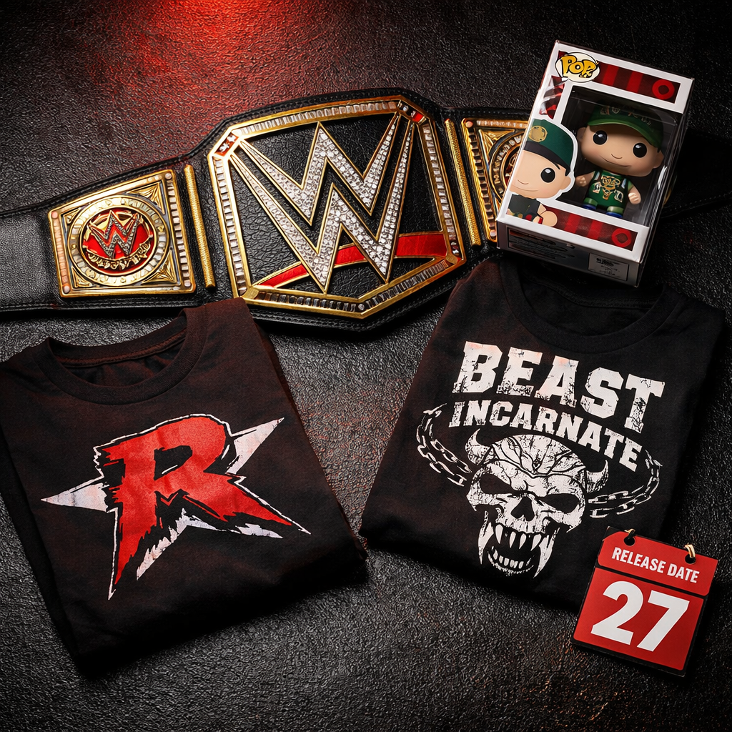 Exclusive WWE Fan-Favorite Gear This Month: Don’t Miss Releases