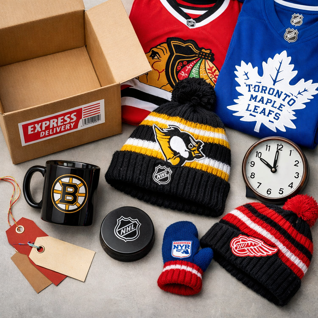 Last-Minute NHL Gifts With Fast Shipping For Fans Of All Ages