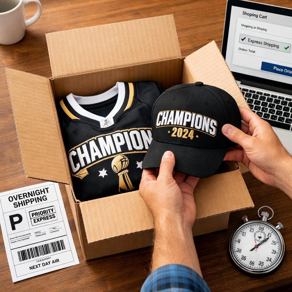 Overnight Championship Apparel: Trusted Retailers For Last-Minute Victory Gear