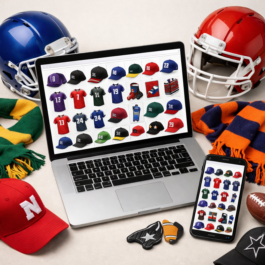 Who Really Offers the Widest Football Fan Gear Selection Online?